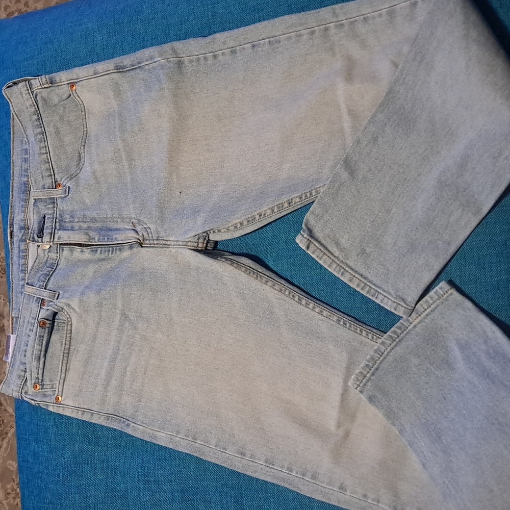 Men Levi's Blue Straight Jeans Classic Denim 510.  W34 L30 - Picture 3 of 5